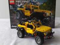 LEGO Technic Jeep Wrangler wierna replika, klocki stan Bardzo Dobry