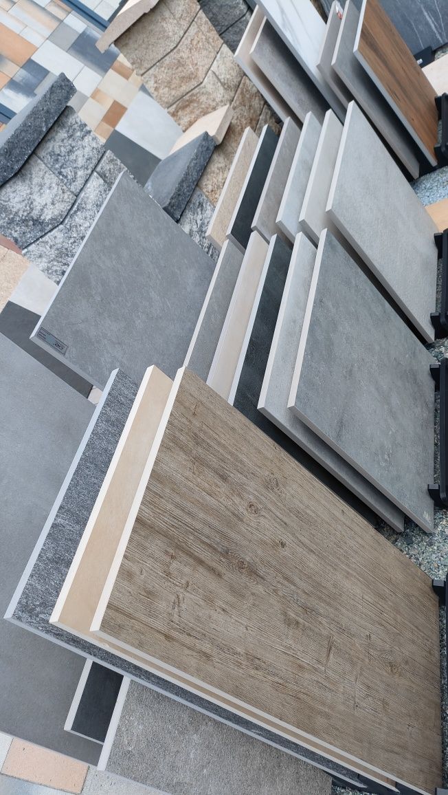 Gres płyty ceramiczne 120x60x2 cm 90x90x2 90x45x2 60x60 płyty tarasowe