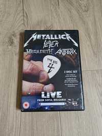 The Big 4 Metallica Slayer Megadeth DVD