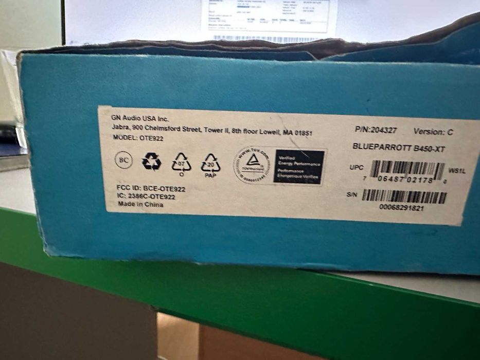 навушники професійні Навушники Jabra Blueparrott B450-XT + bonus