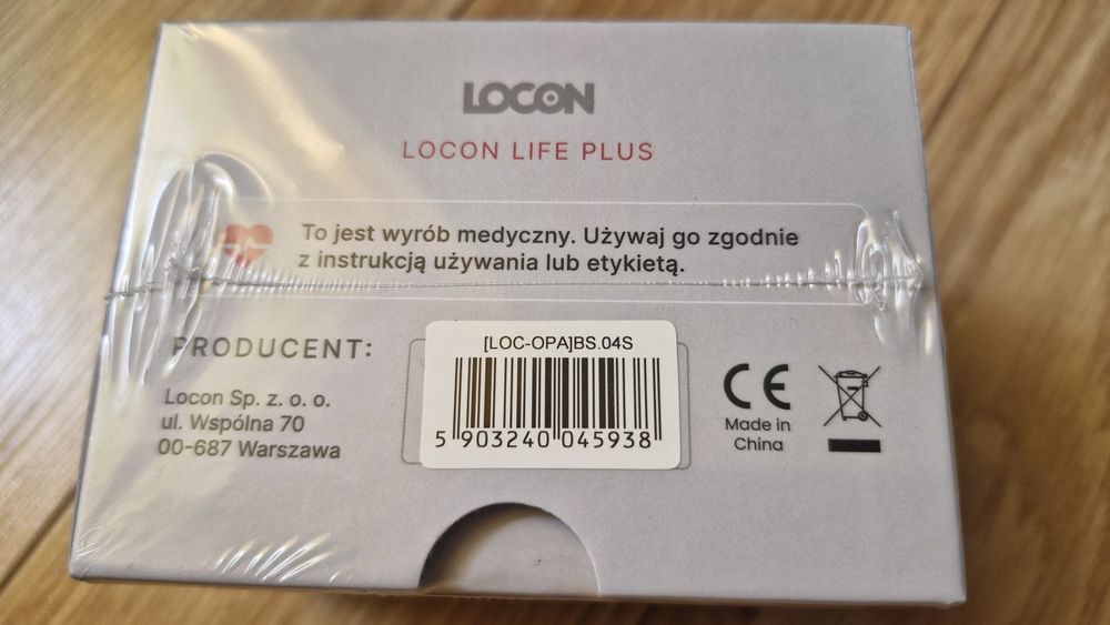 Opaska SOS z wyświetlaczem Locon Life Plus