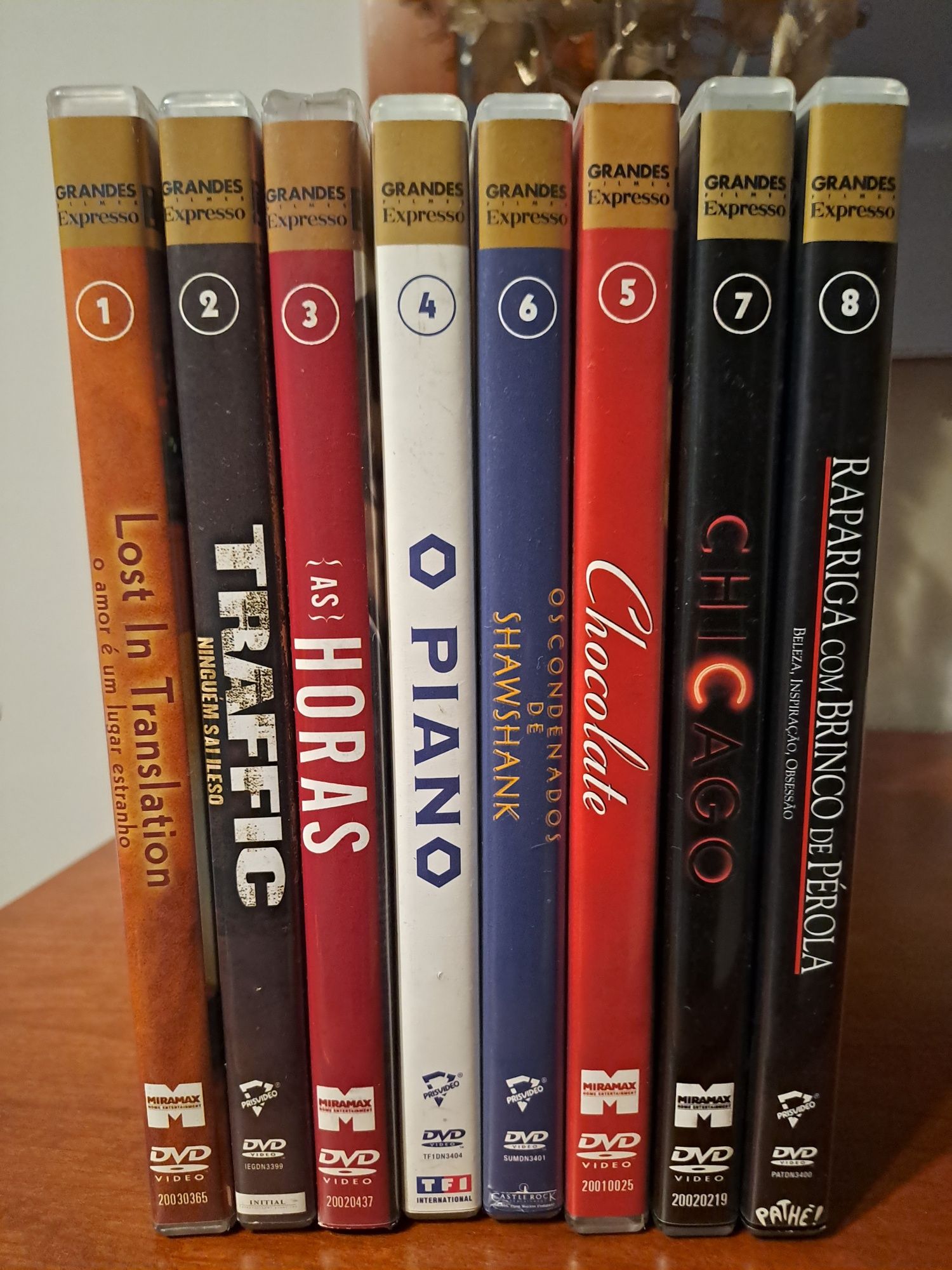 Conjunto de 8 DVD's