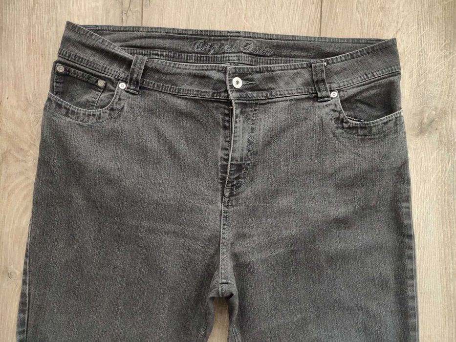 Джинсы  женские Originzl denim 20 ( большой размер 60-62 ) черные