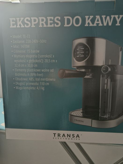 EKSPRES CIŚNIENIOWY kolbowy ze spieniaczem automatycznym  MultiCoffe 2