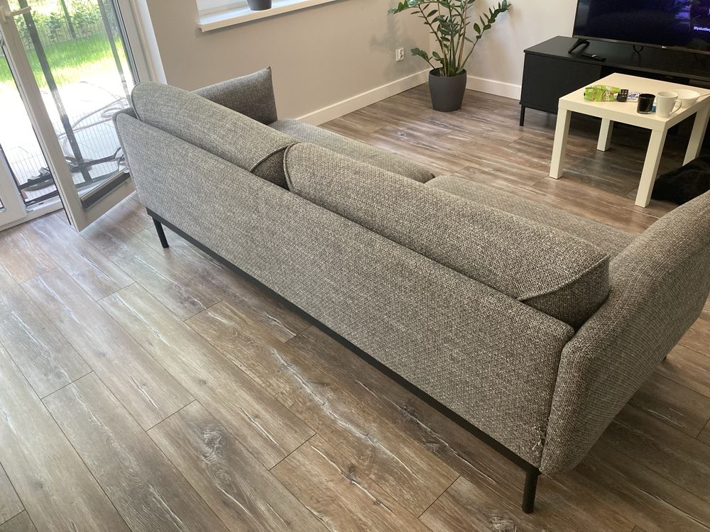 Sofa Ikea Äpplaryd Ciemno Szara