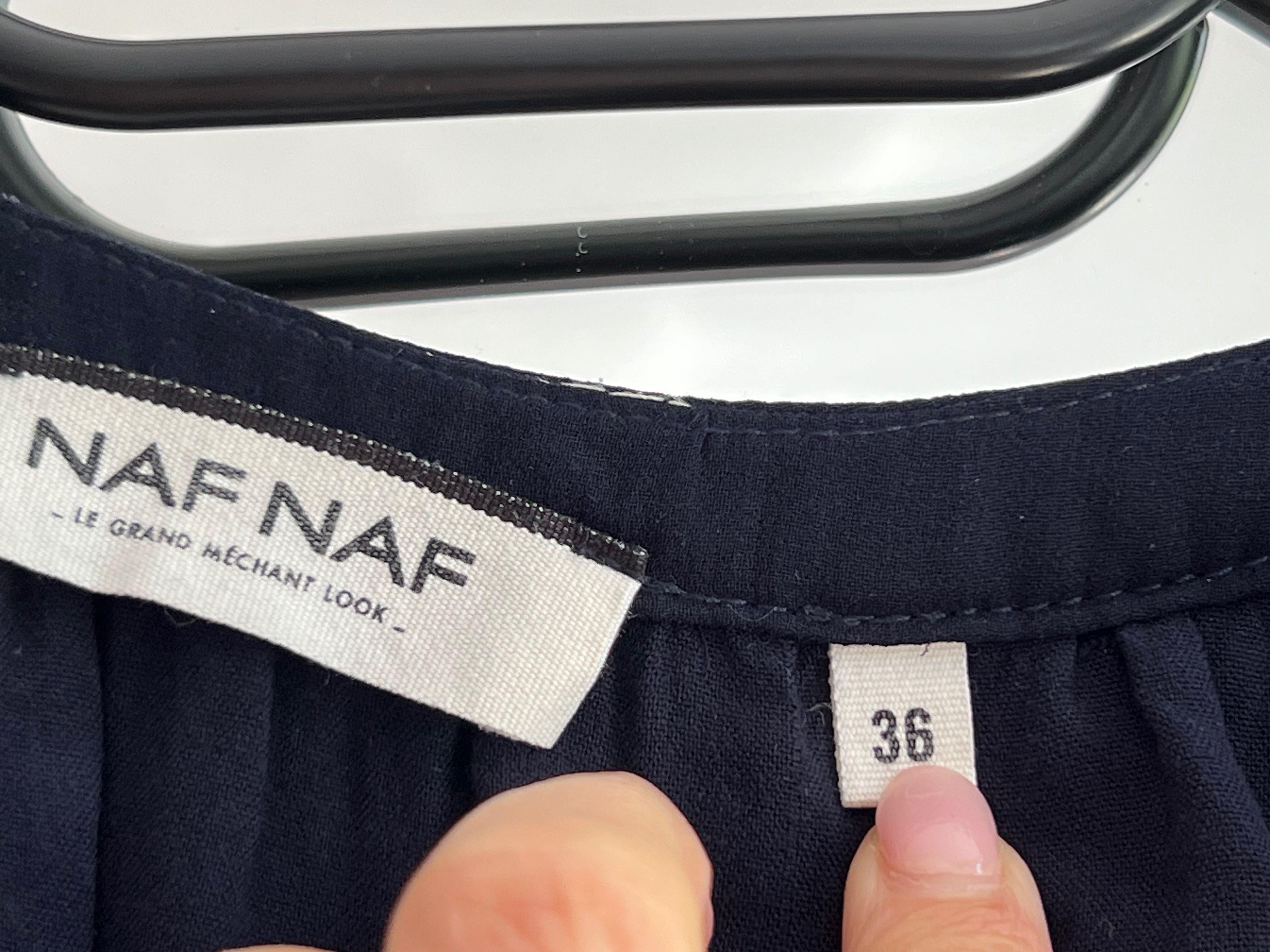 Sukienka niebieska Naf Naf