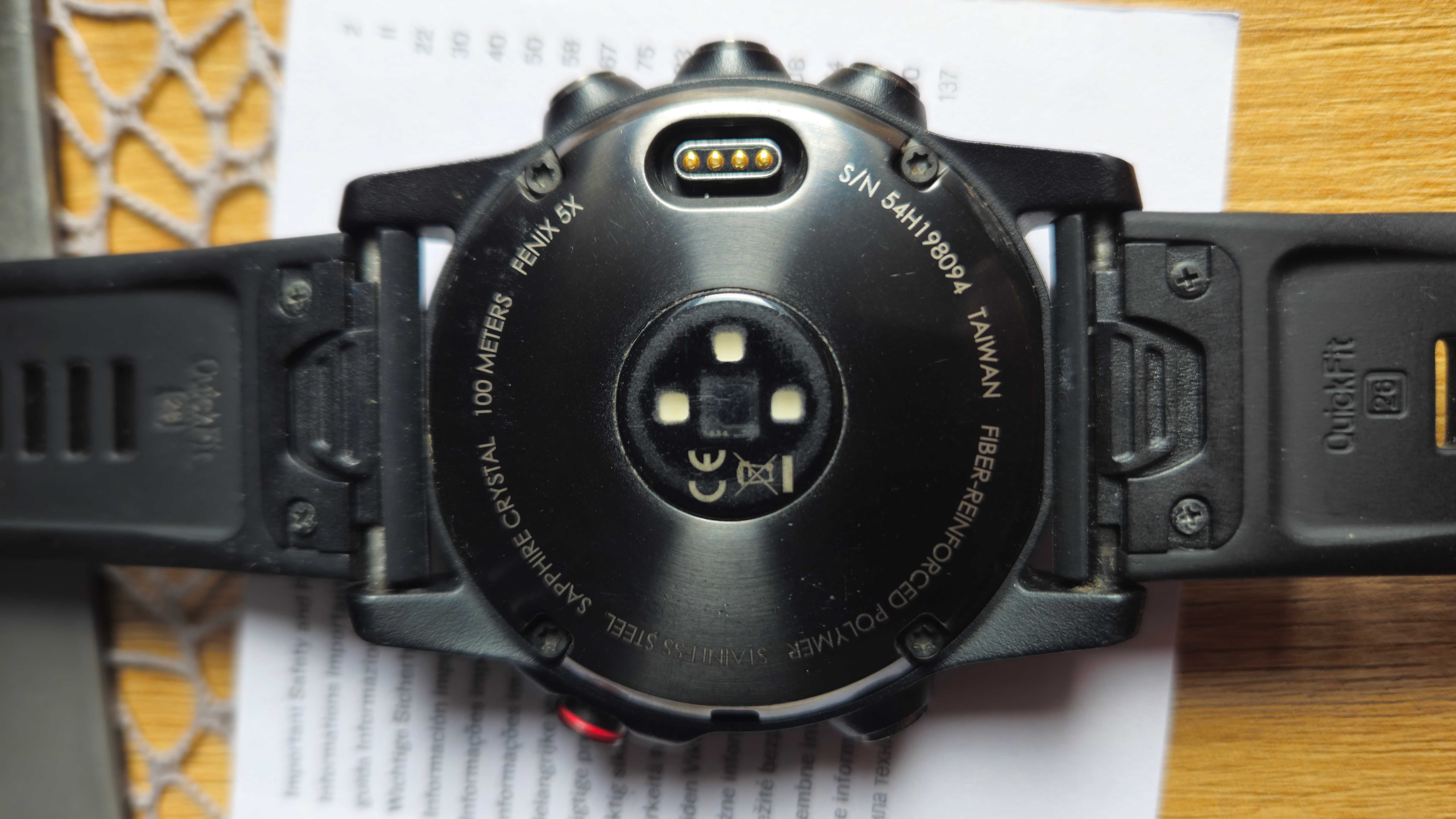 Garmin fenix 5x Sapphire Edition Ultimate Multisport GPS Watch Mapping