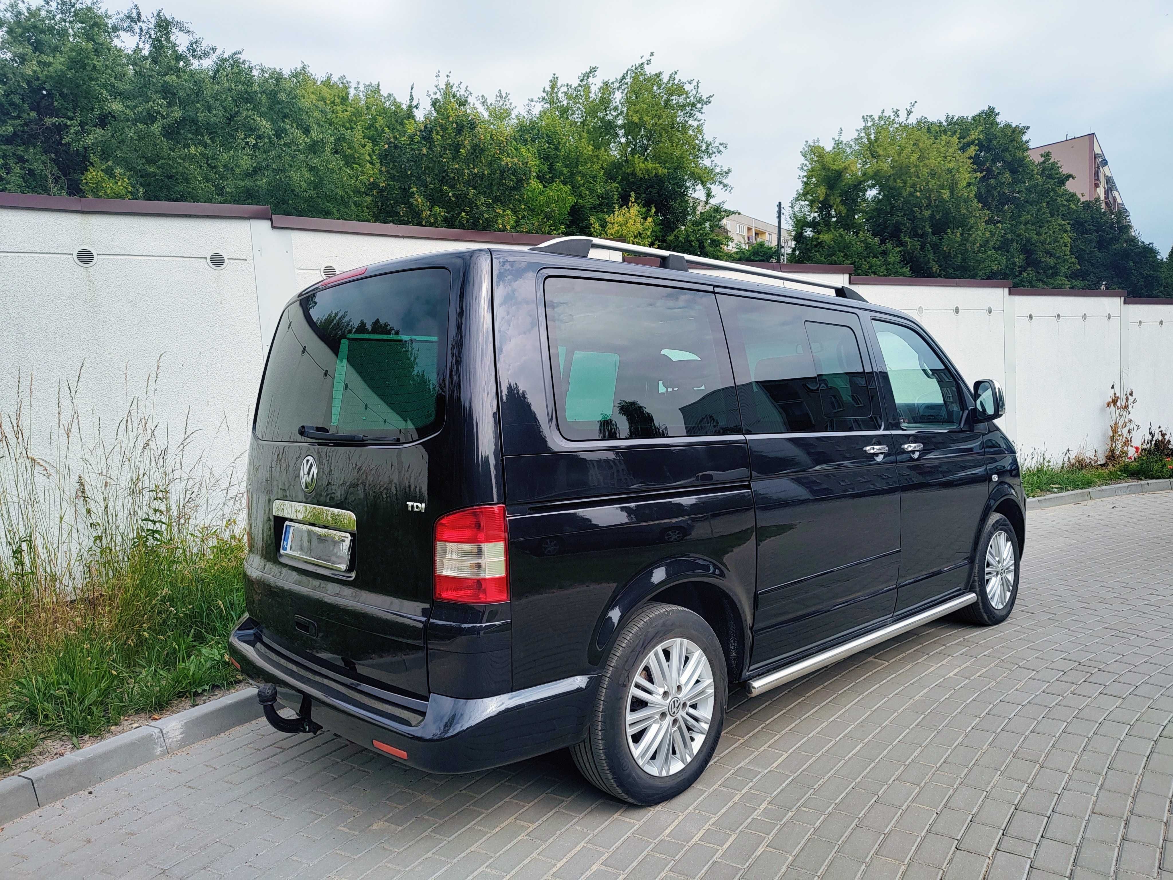 Volkswagen Multivan Transporter T5 Highline Automat 7 osobowy, Zamiana