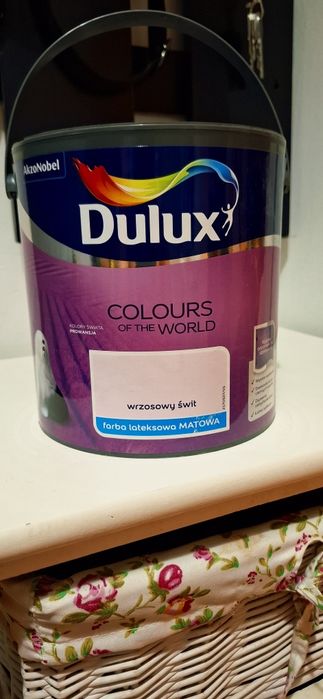 Farba Dulux kolory świata wrzosowy świt