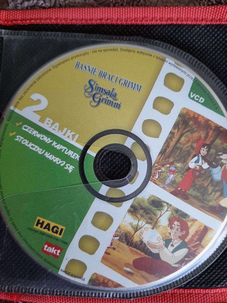 Bajki filmy DVD. Odlotowe agentki. baśnie braci grimm. Heffalump