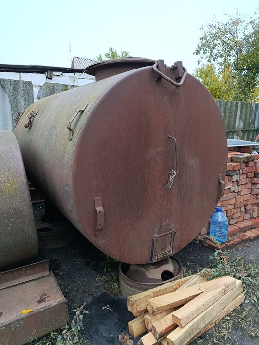 Бочка металева желізна 3 куба