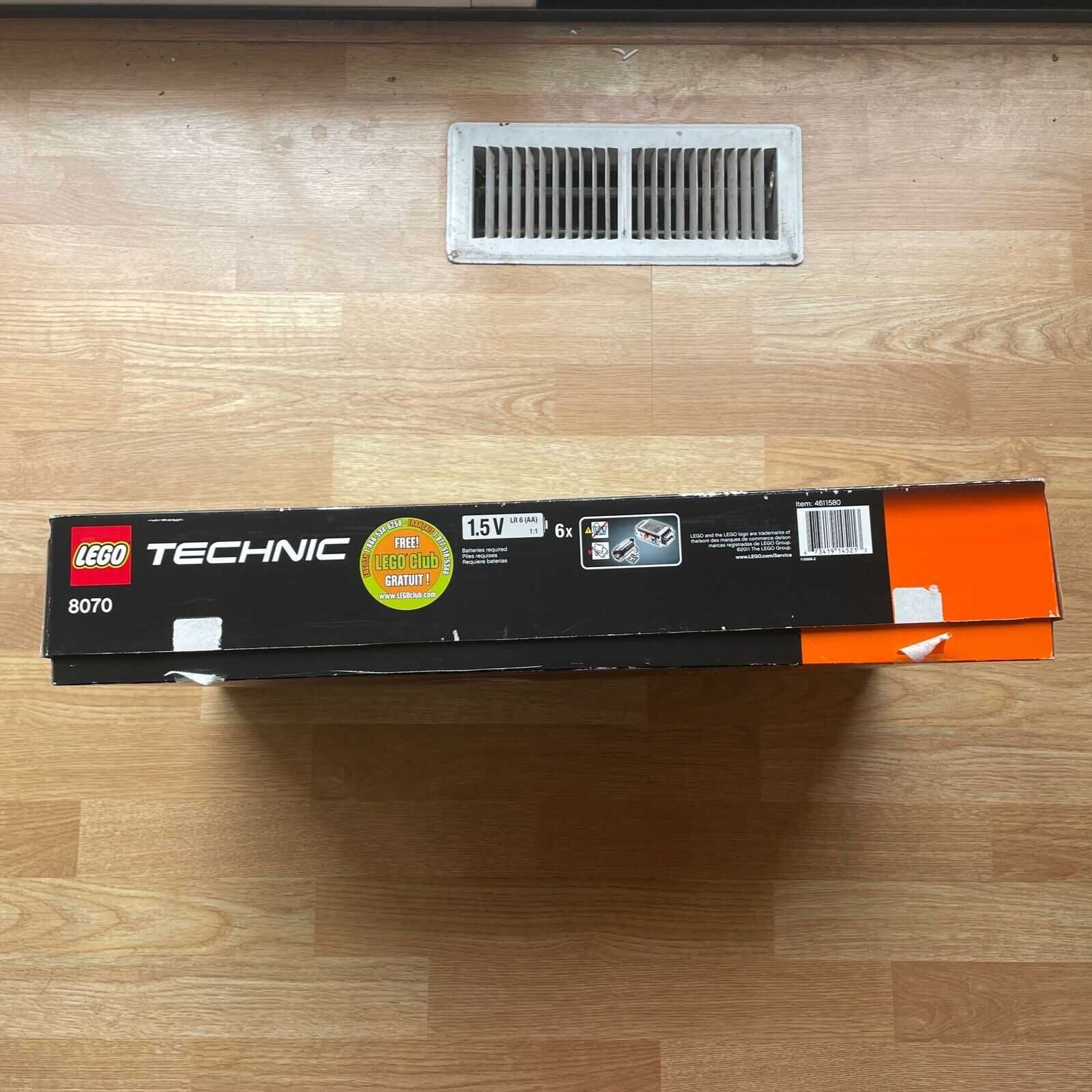 LEGO 8070 Technic Supercar oryginalne pudełko
