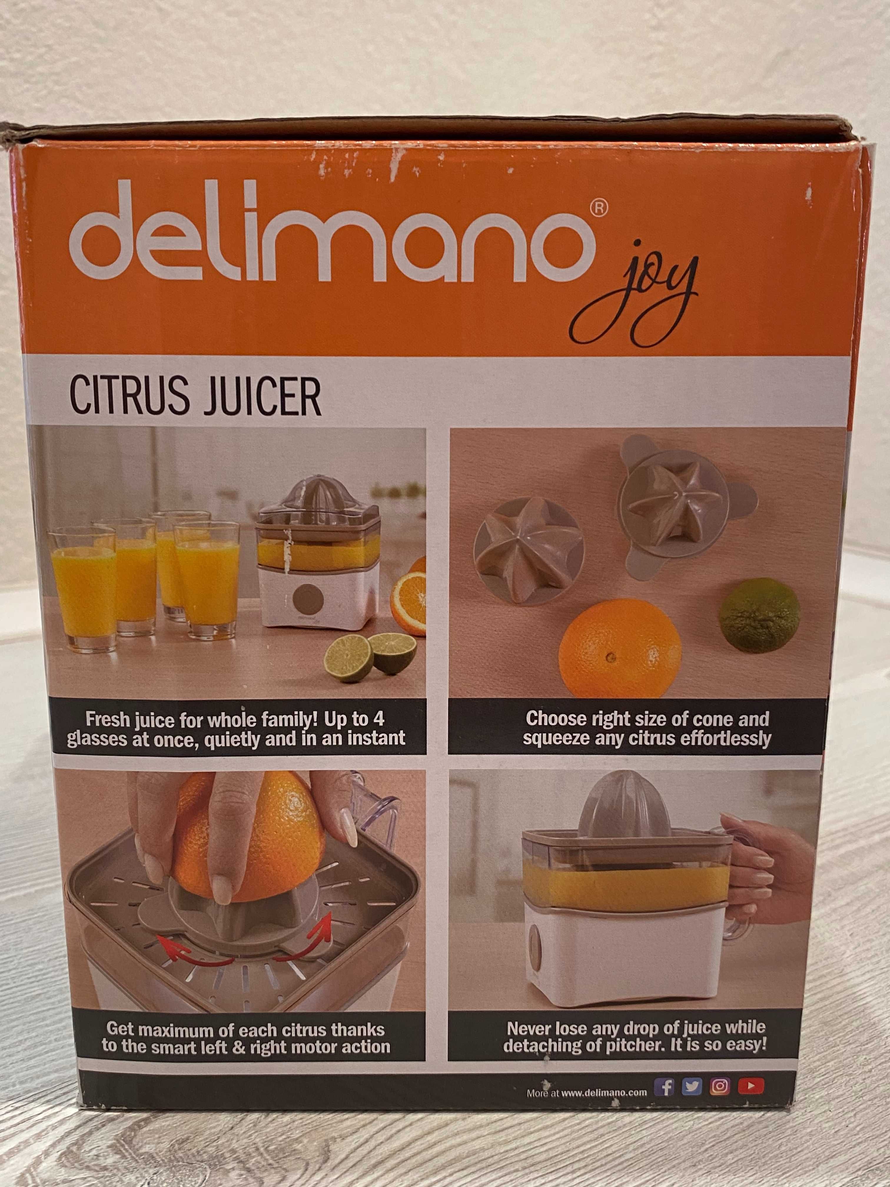 Соковижималка Delimano joy citrus Juicer