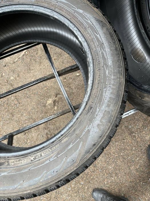 Шины БУ 245 55 R 19 NOKIAN HAKKAPELIITTA R2 SUV  Зимний комплект