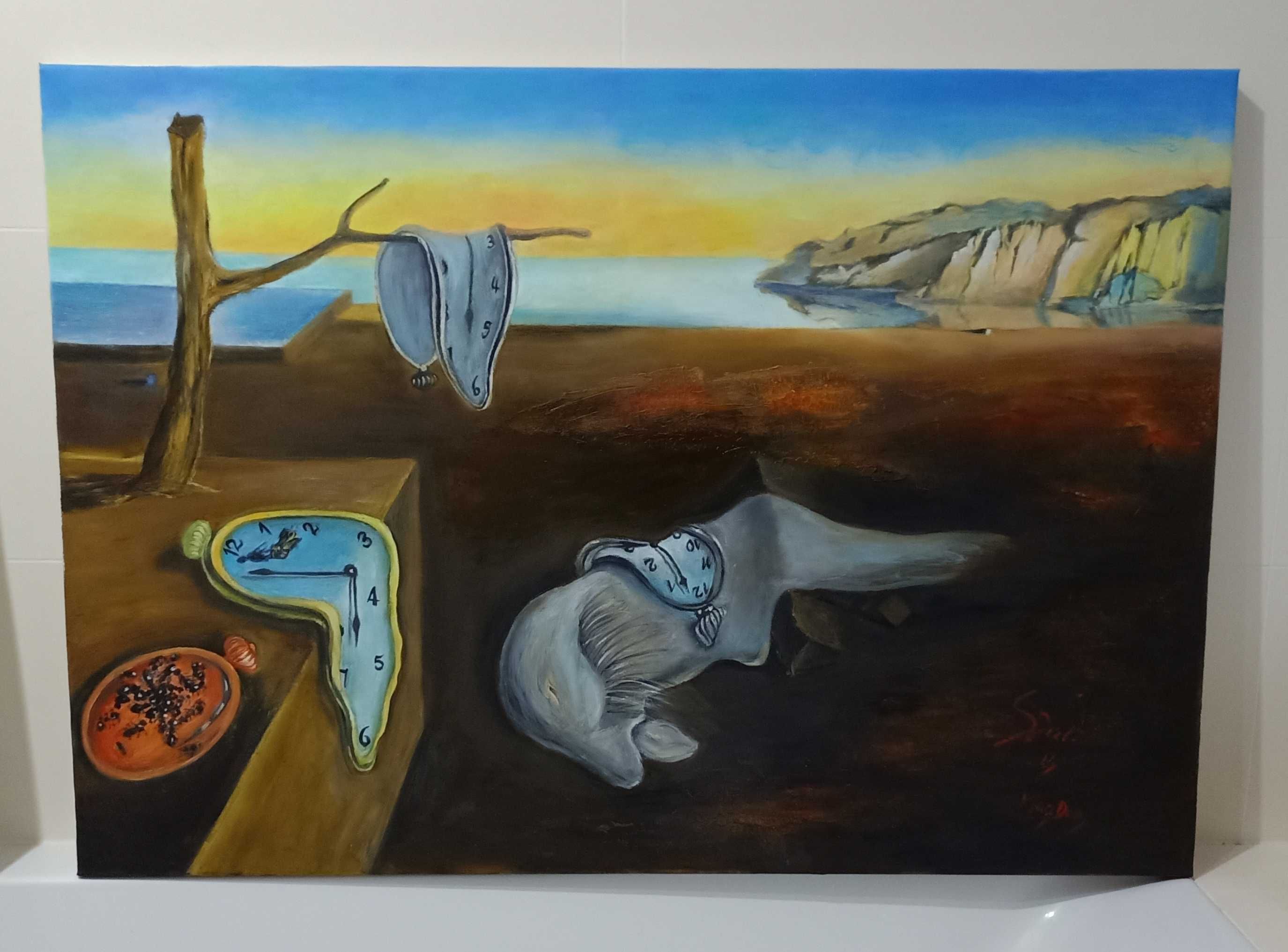 Obraz ,,Trwałość pamięci" Salvadora Dali