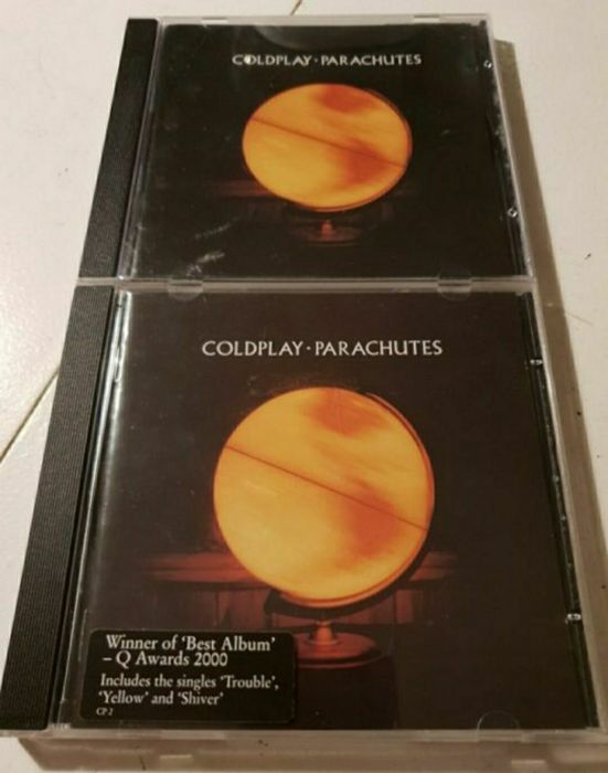 Coldplay - Parachutes, CD, 2000 rok