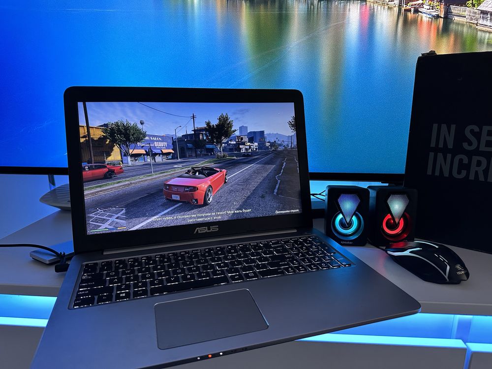ИГРОВОЙ Как Новый Asus GAMING 15 + Комплект Девайсов