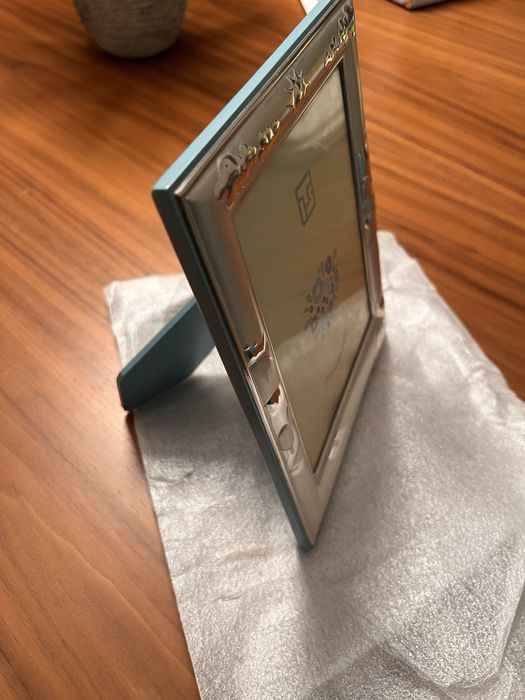 Moldura em banho de prata Argento 925
