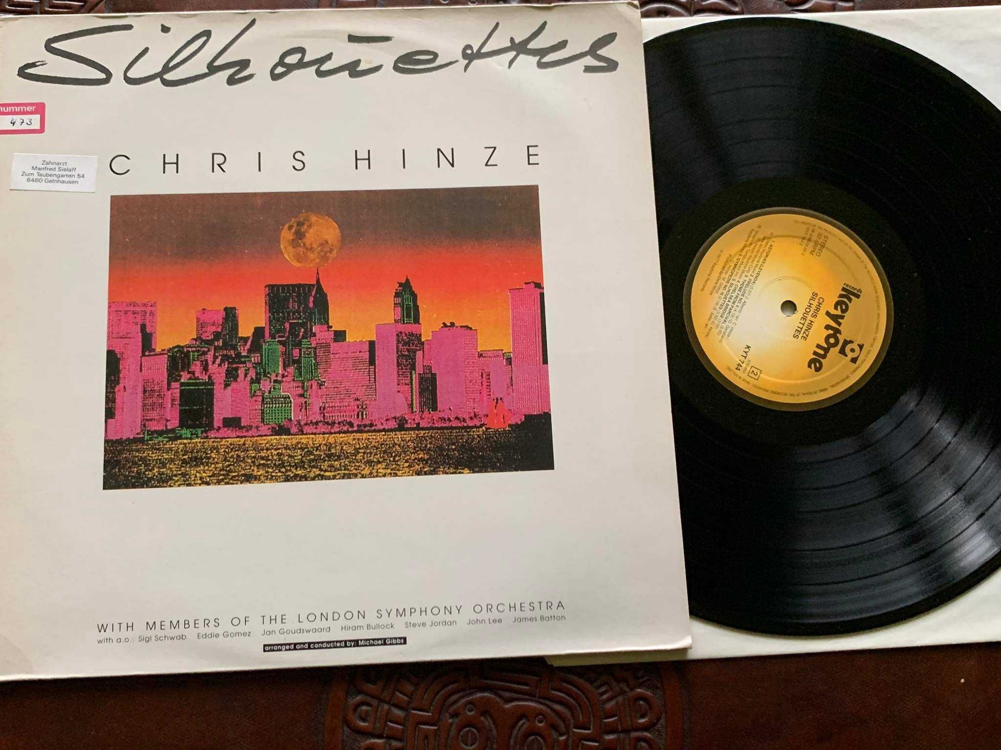 Chris Hinze - Silhouettes - Winyl - stan EX!