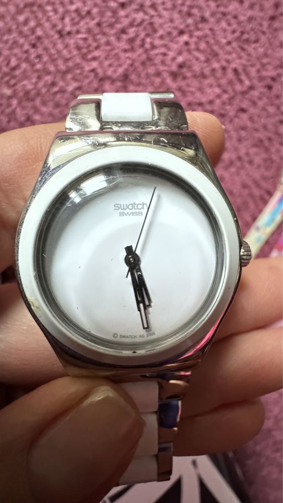 Часы swatch металл