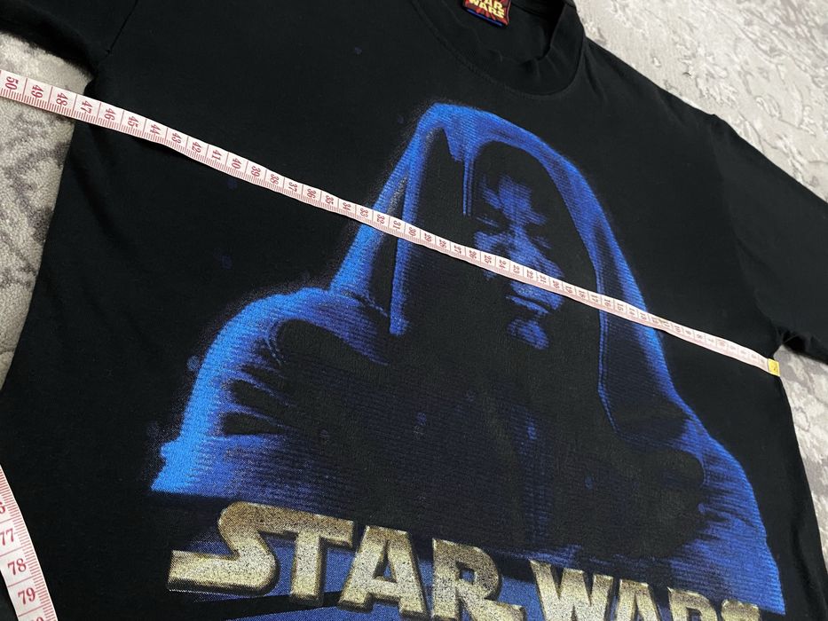 90s Darth Maul Star Wars Tshirt Vintage Koszulka z Krótkim Rękawem S
