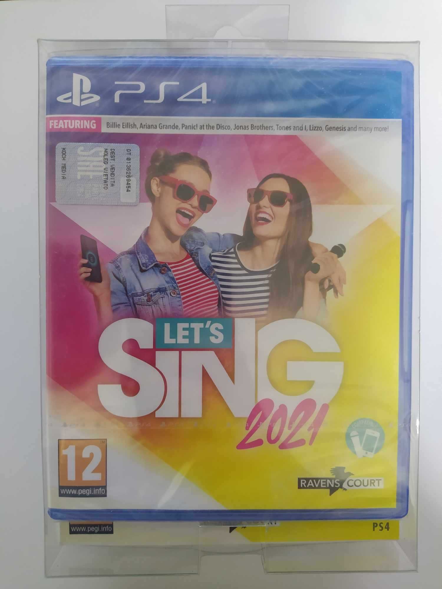 NOWA Let's Sing 2021 PS4 + Mikrofon