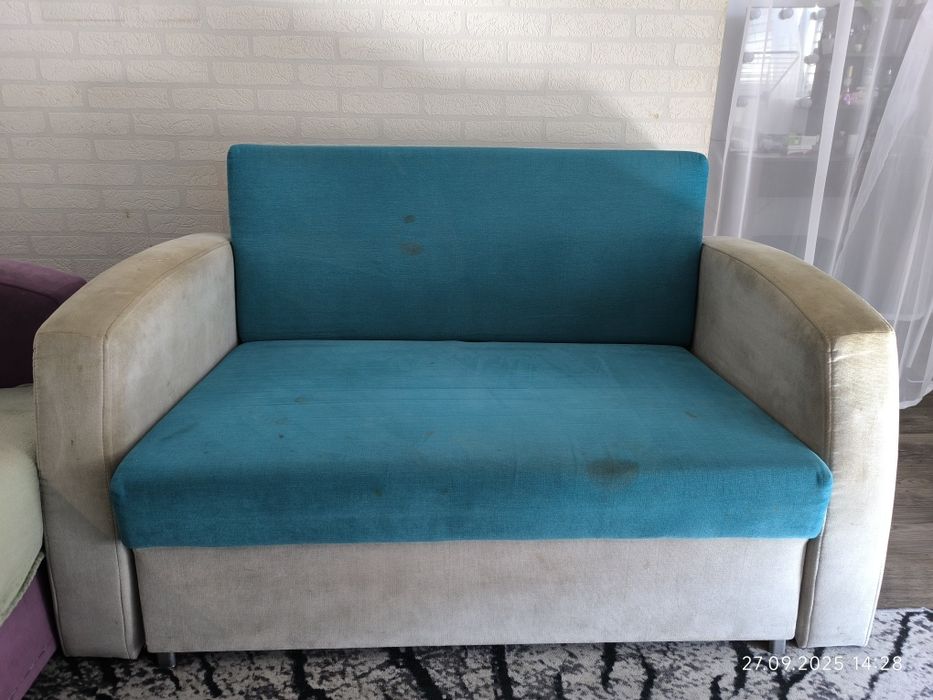 Fotel dwuosobowy rozkładany