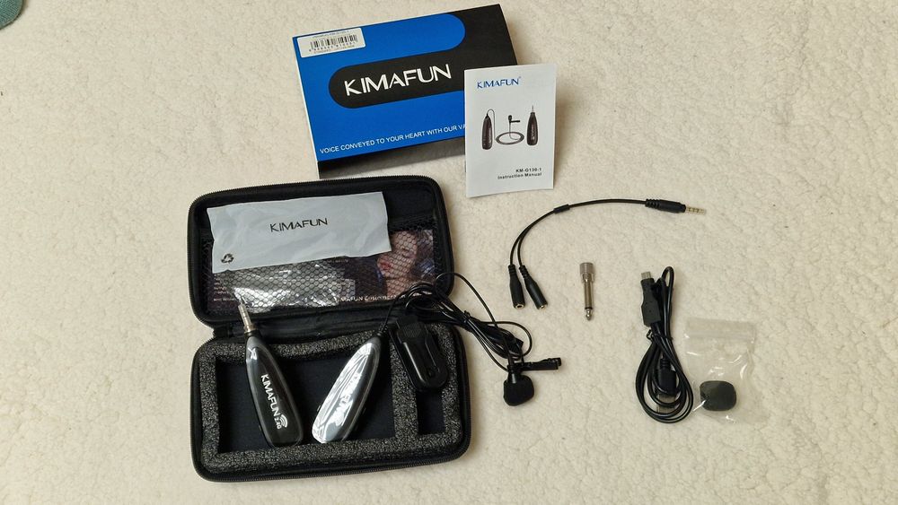 Бездротовий мікрофон  KIMAFUN  KM-G130-1