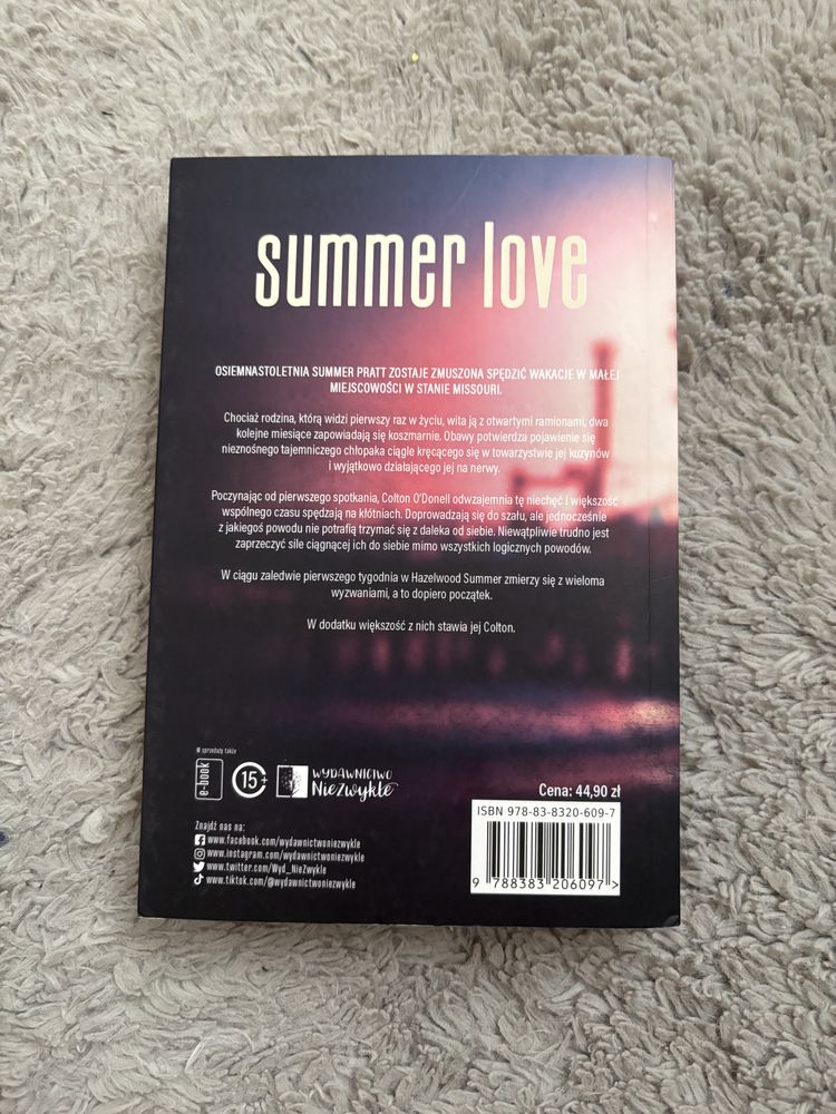 Wydawnictwo niezwykłe ula buchacz summer love
