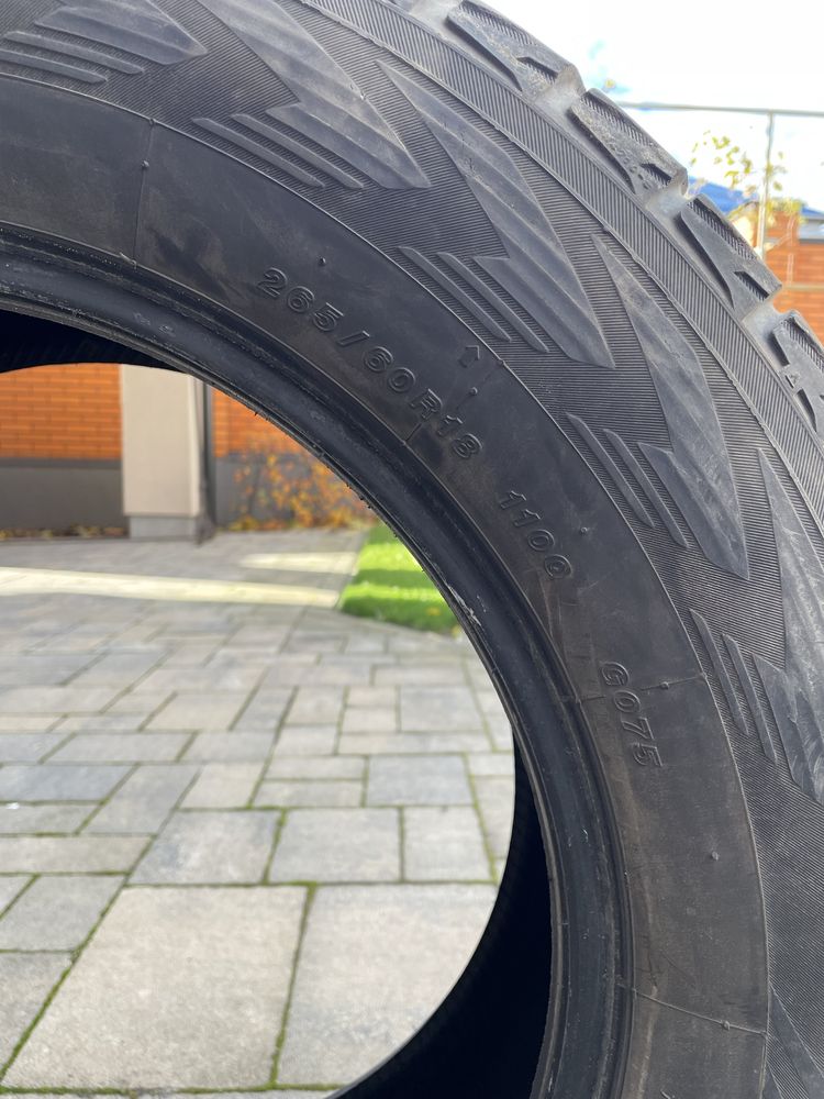 YOKOHAMA 265/60 R18 3шт