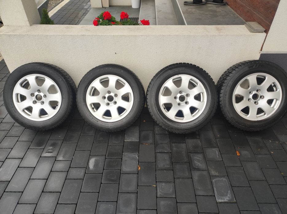 Koła Felgi 195/65R15 Audi VW Seat Skoda 5x112 Zima 15"