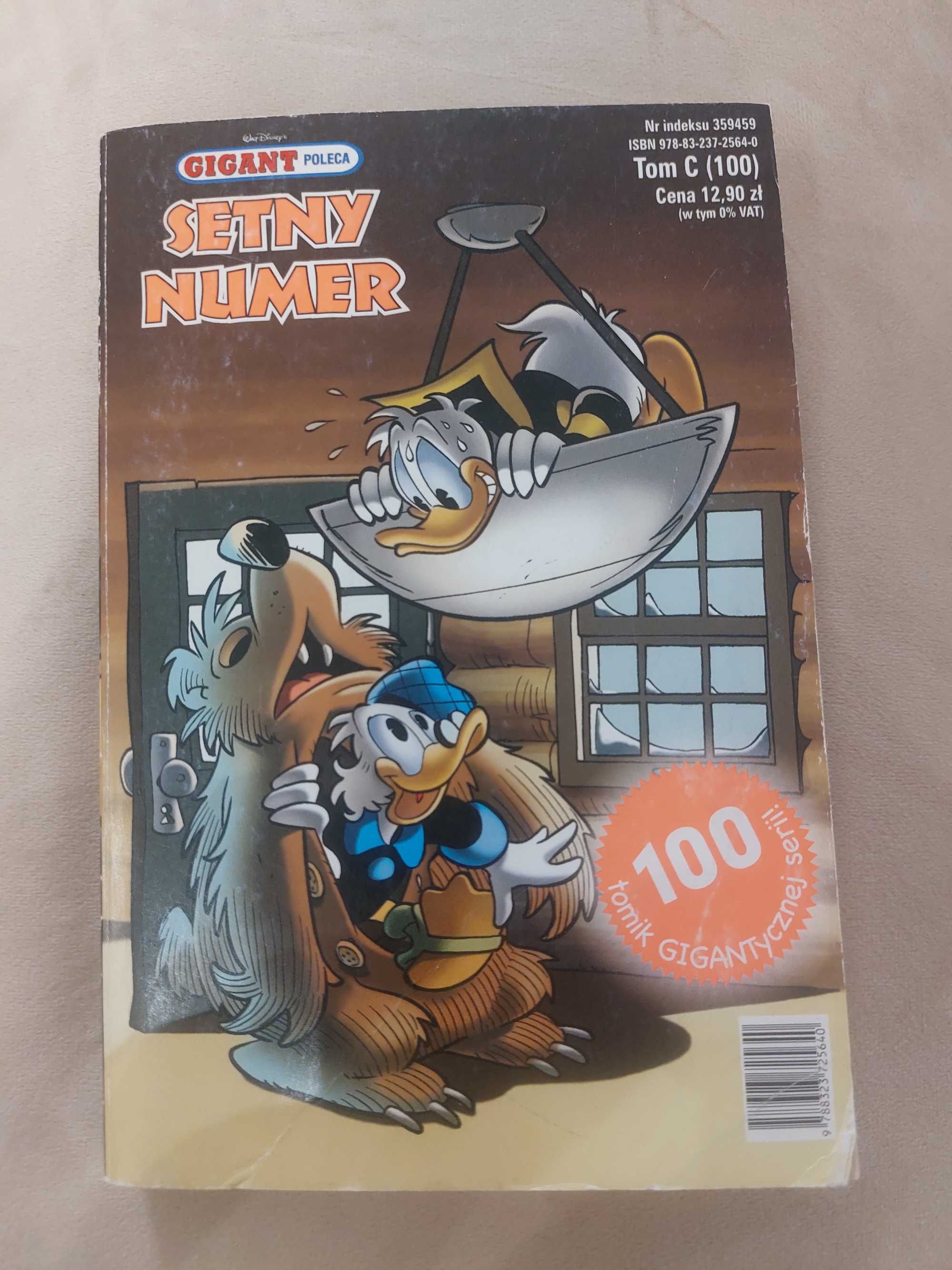 Komiks Kaczor Donald Setny numer