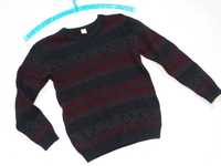 _Tu_Piękny wełniany sweter ciepły do szkoły_R.134_