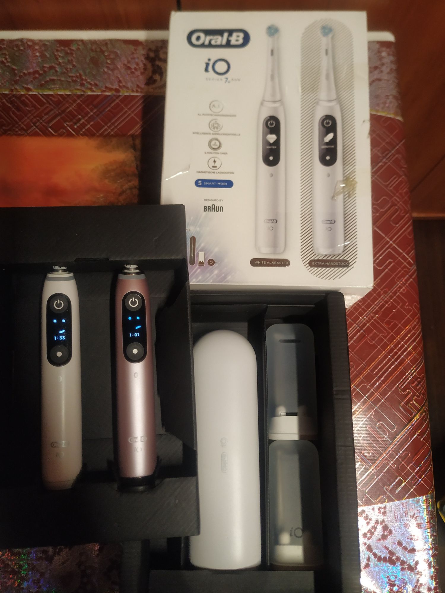 Szczoteczka magnetyczna Oral-B Io 9 n i  7n duo