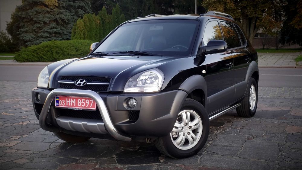 Hyundai Tucson 2007року розмитнений 230тис.км Клімат Шкіра