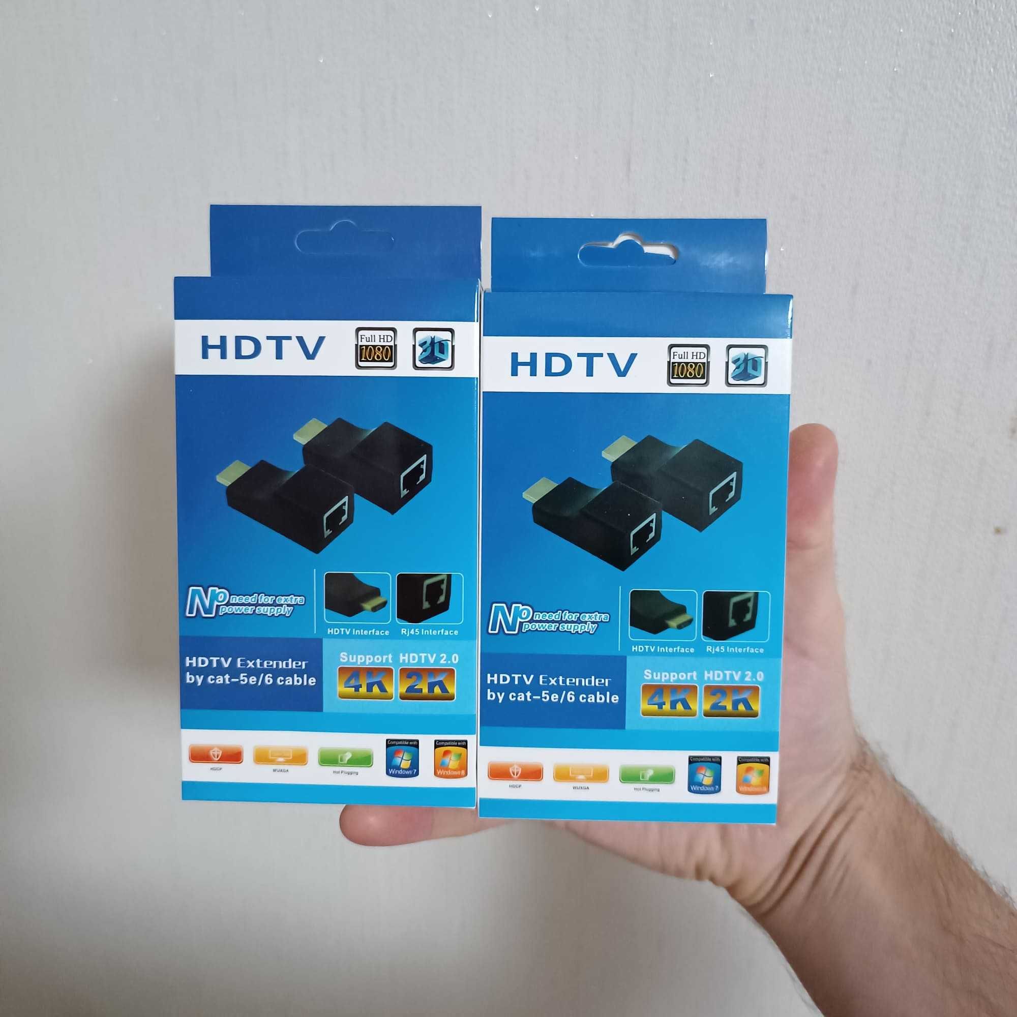 HDMI Extender до 30 метрів по Cat-5e/6 Стабільний та надійний сигнал !