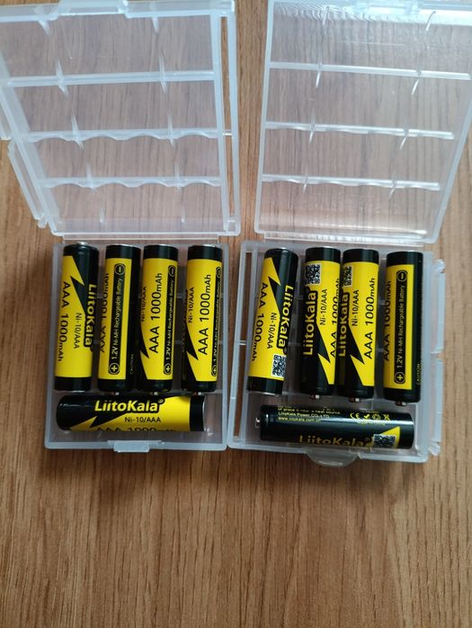 Акумулятор LiitoKala AAA 1000mAh NiMH 1шт NI-10/AAA 10 штук
