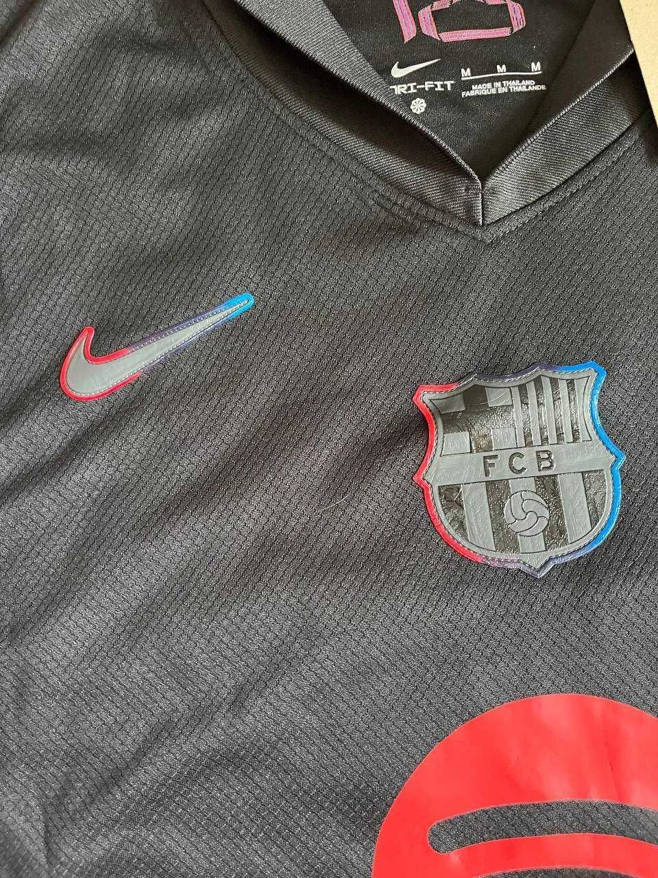 Koszulka wyjazdowa Nike Lewandowski Barcelona 2425 czarna Roz.S-3XL
