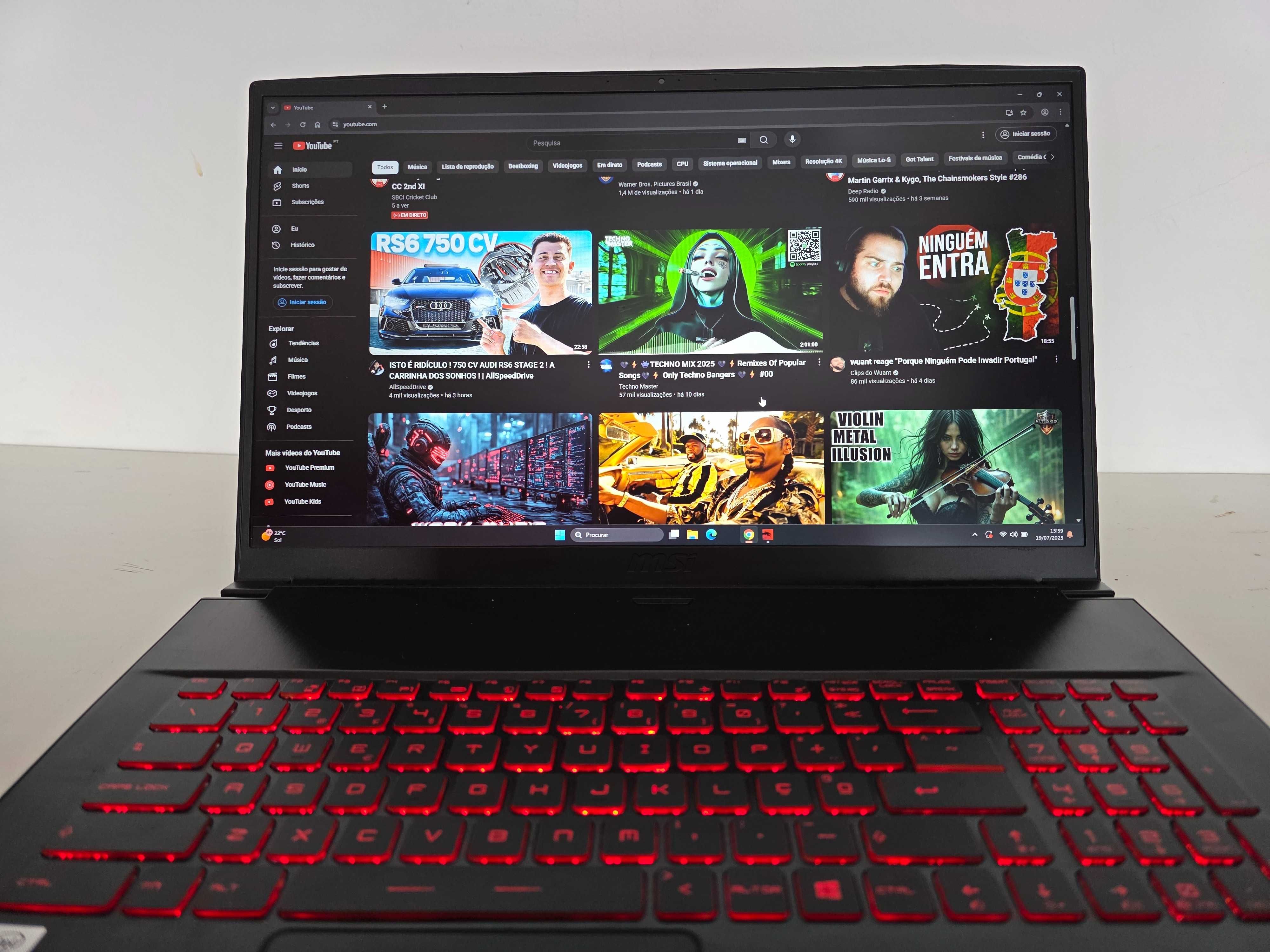 Portatil gaming MSI  LCD 17.3 /i7/RTX 3060