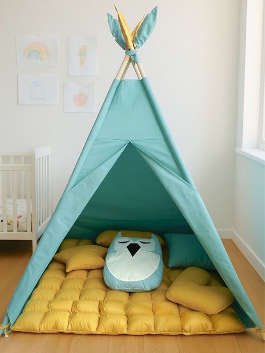 Найкраща ціна. Вігвам дитячий. Намет у наявності. Будиночок для ігор