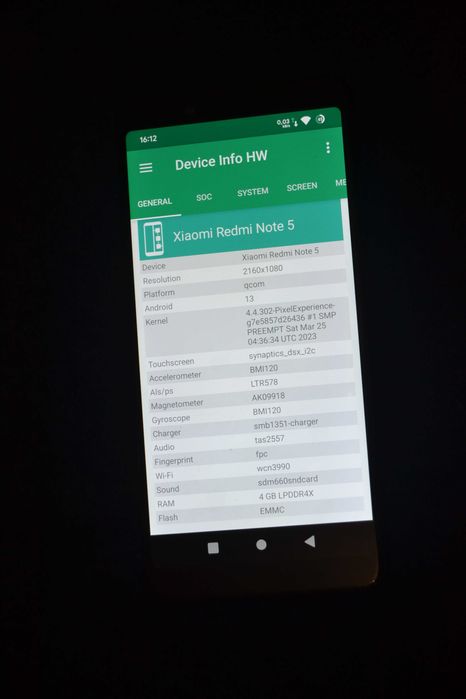Xiaomi Redmi Note 5! Память: 4/64GB,Прошивка:Google Pixel! Android 13!