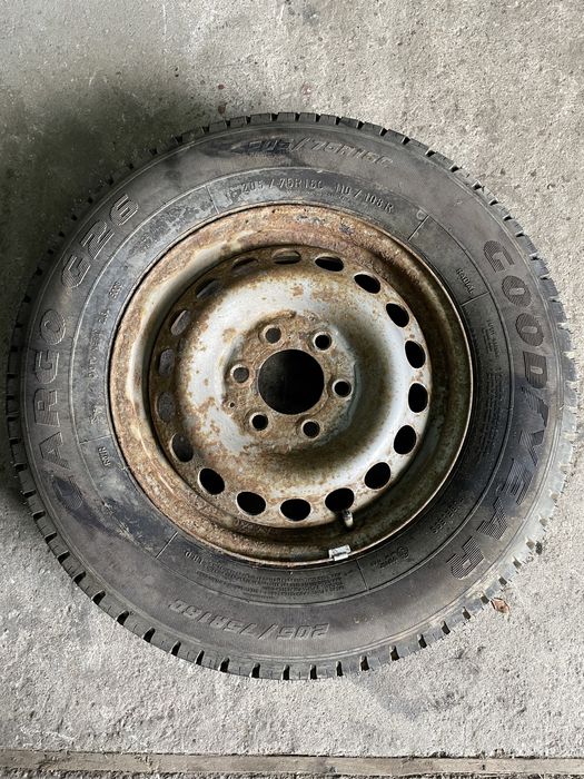 Sprinter 906 VW Crafter koło zapasowe 205/75R/16c