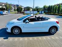 Peugeot 207cc 156KM 124tyś/km, Swiss Edition elektryka po servisie