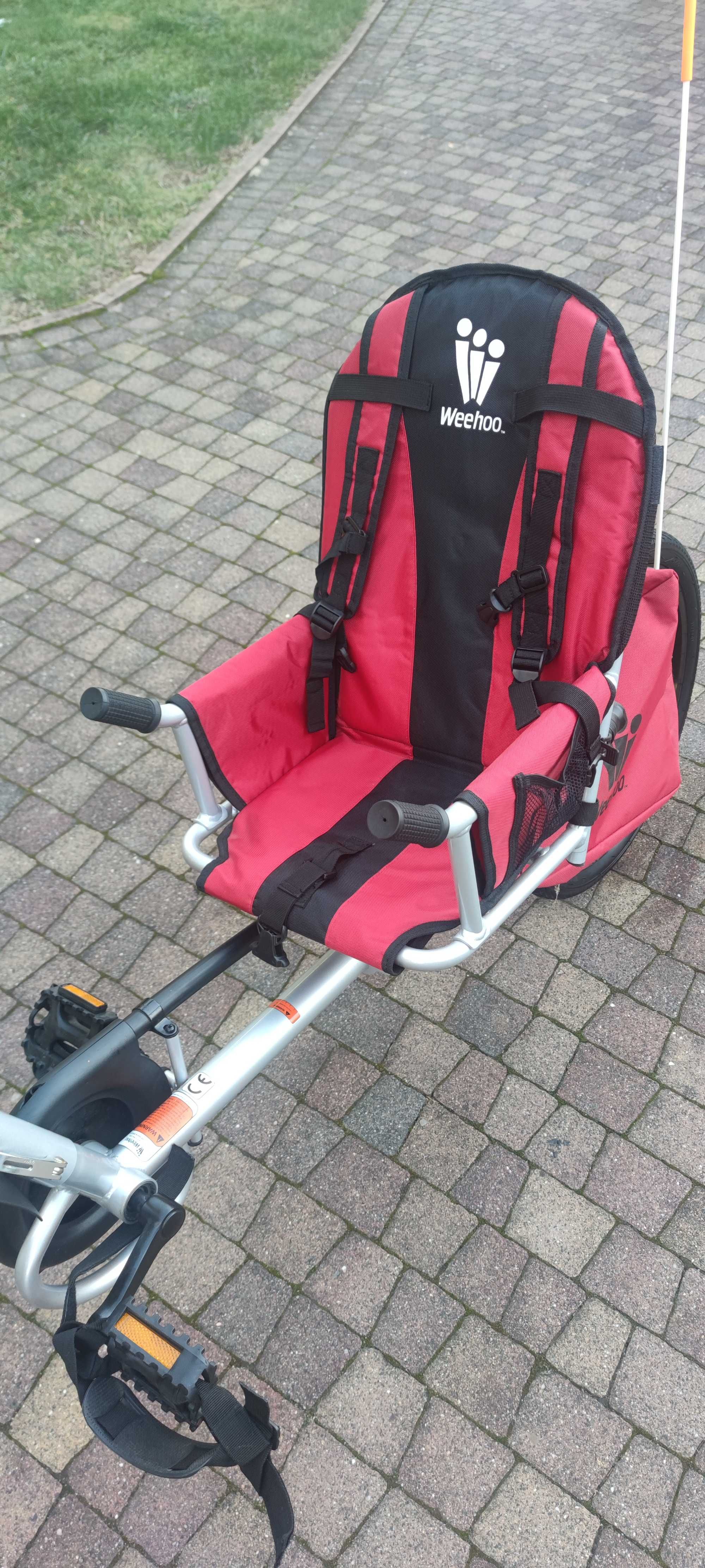 Przyczepka rowerowa dla dzieci Weehoo Turbo I-GO