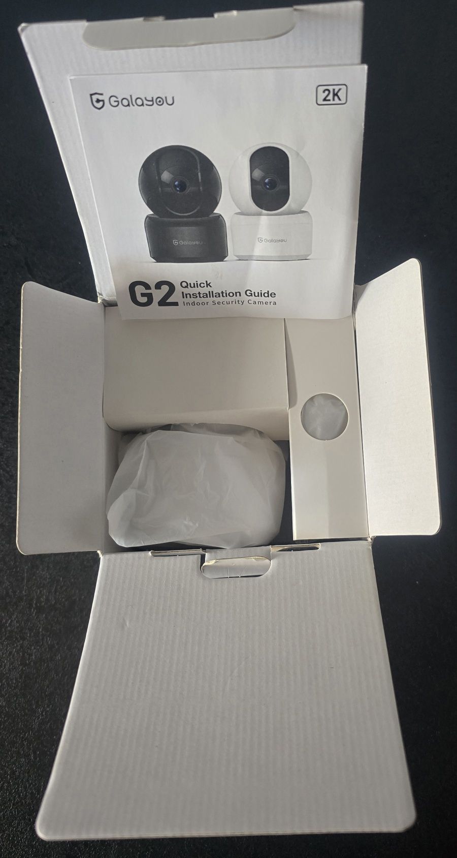 Domowa kamera bezpieczeństwa, bezprzewodowa kamera 360° Galayou G2