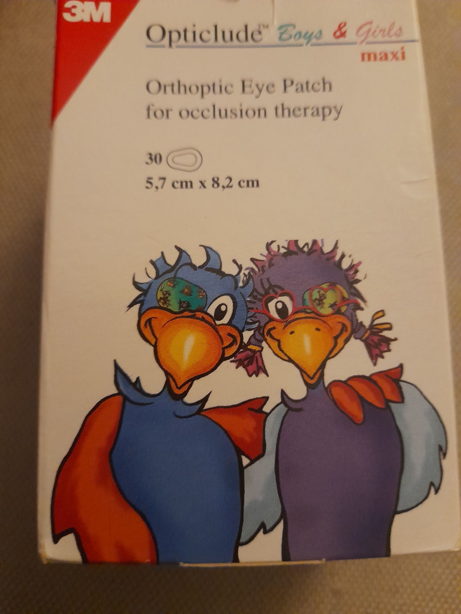 Pensos oclusivos de criança 3M Opticlude maxi e mini