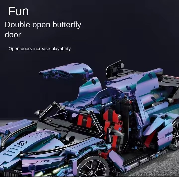 Конструктор суперкар 1108 дет. (Lego technic)