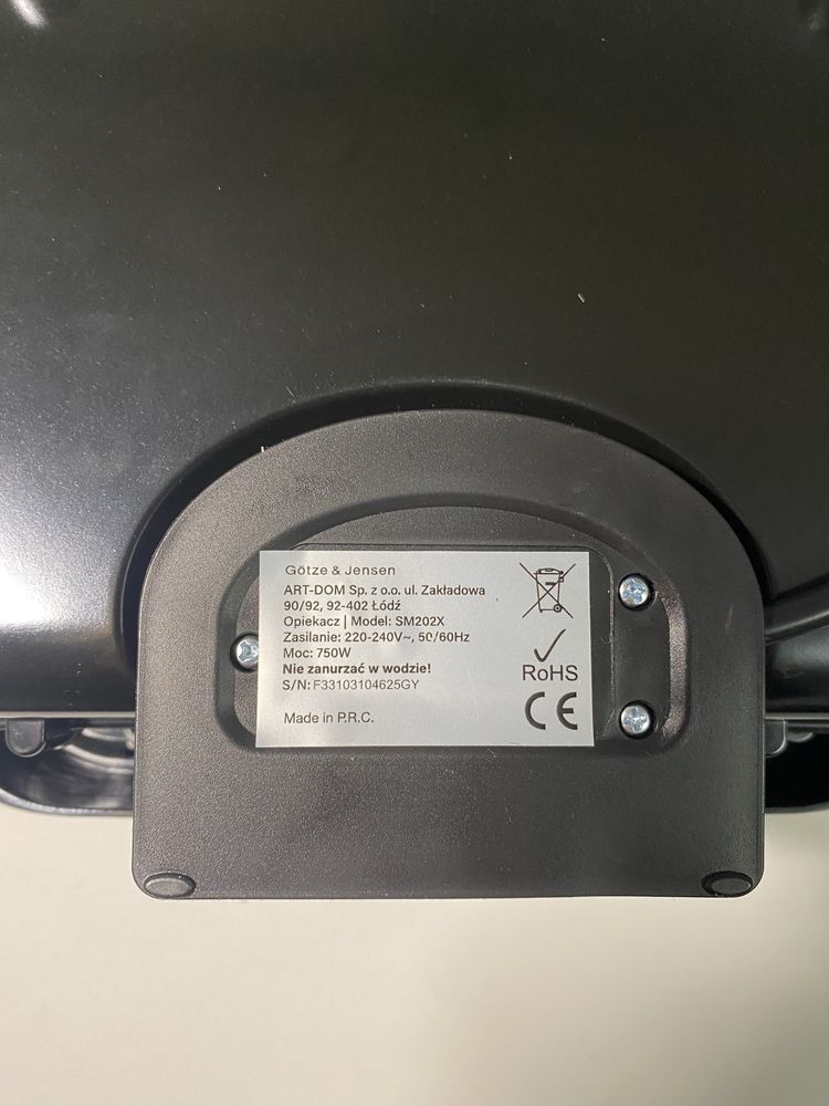 nowy toster Göize & Jensen SM202X