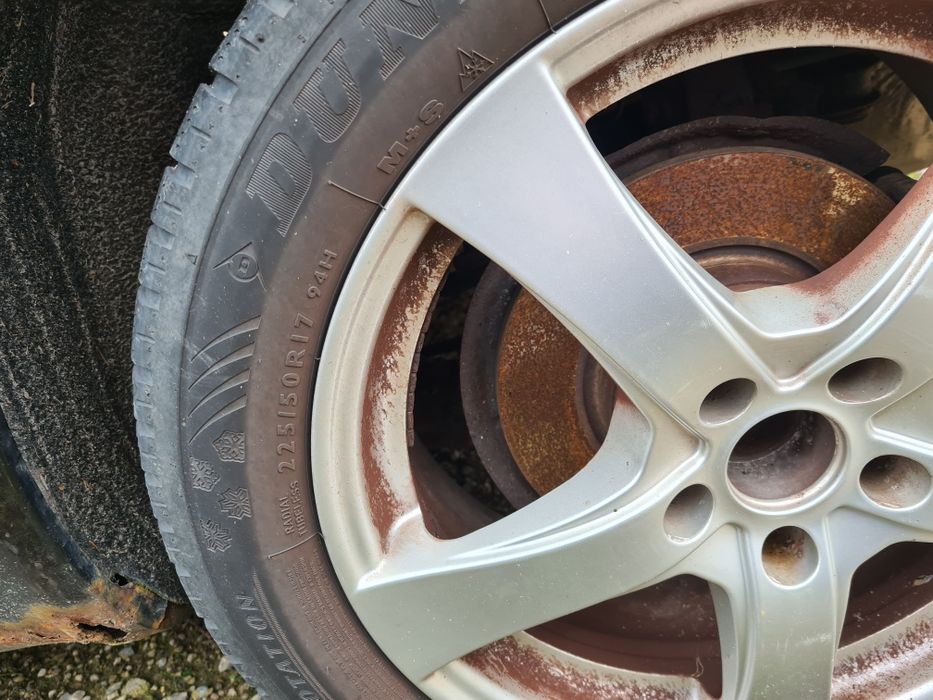 Alufelgi z oponami zimowymi 17" 5x110 Alfa romeo Giulietta,  159