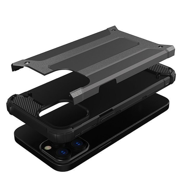 Hybrid Armor Pancerne Hybrydowe Etui Pokrowiec Iphone 13 Pro Max Złoty